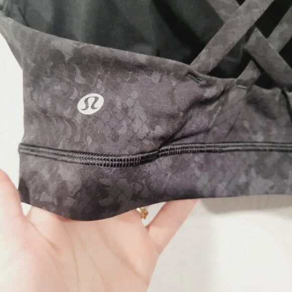 Lululemon Energy bra Sequin snake - Picture 6 of 8